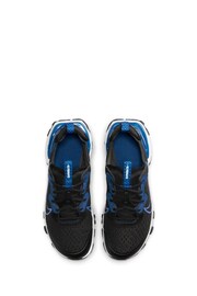 Nike Black/Navy React Vision Youth Trainers - Image 7 of 10