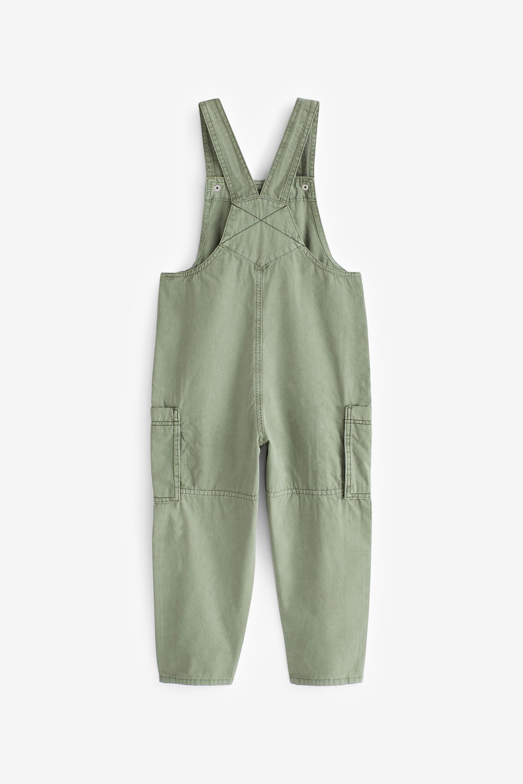 Green denim dungarees new arrivals