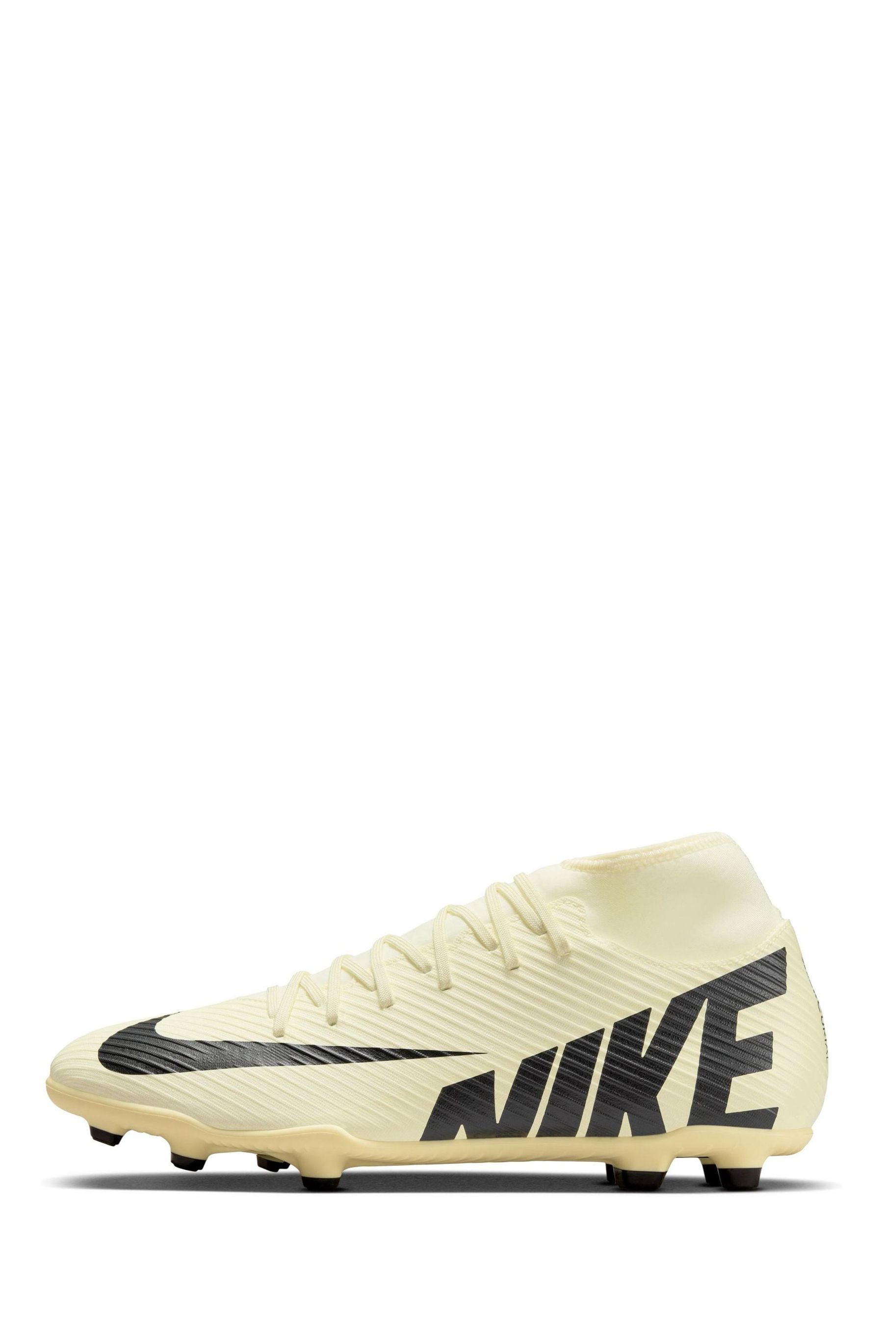 Buy Nike Cream Adults Mercurial Superfly 9 Club Cream Ground Football Boots from Next Luxembourg