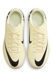 Nike Yellow Jr. Mercurial Vapor 15 Club Indoor Court Football Boots - Image 6 of 10