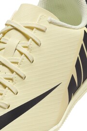 Nike Yellow Jr. Mercurial Vapor 15 Club Indoor Court Football Boots - Image 9 of 10