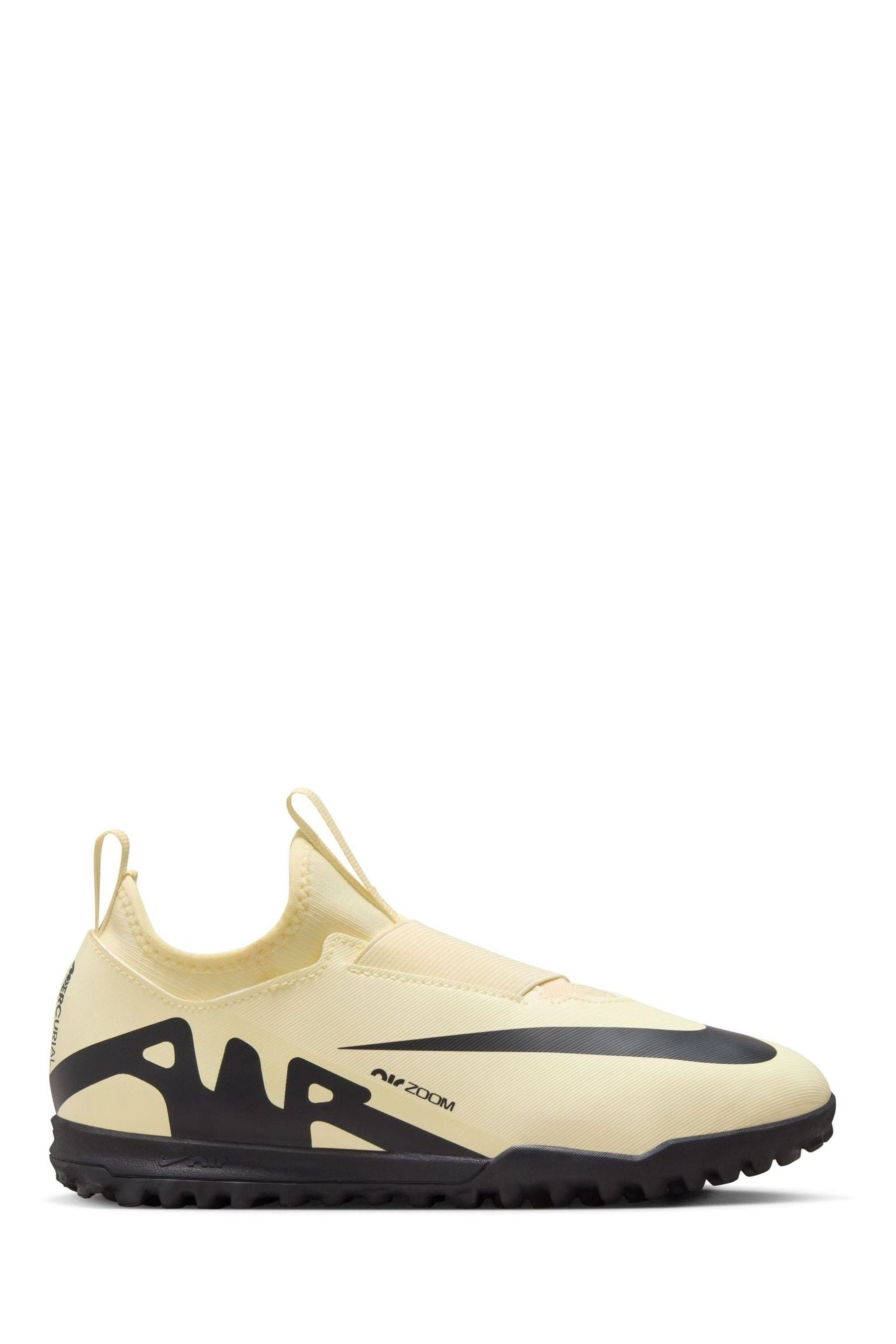 Buy Nike Cream Kids Mercurial Vapor 15 Academy Turf Football Boots from Next Luxembourg