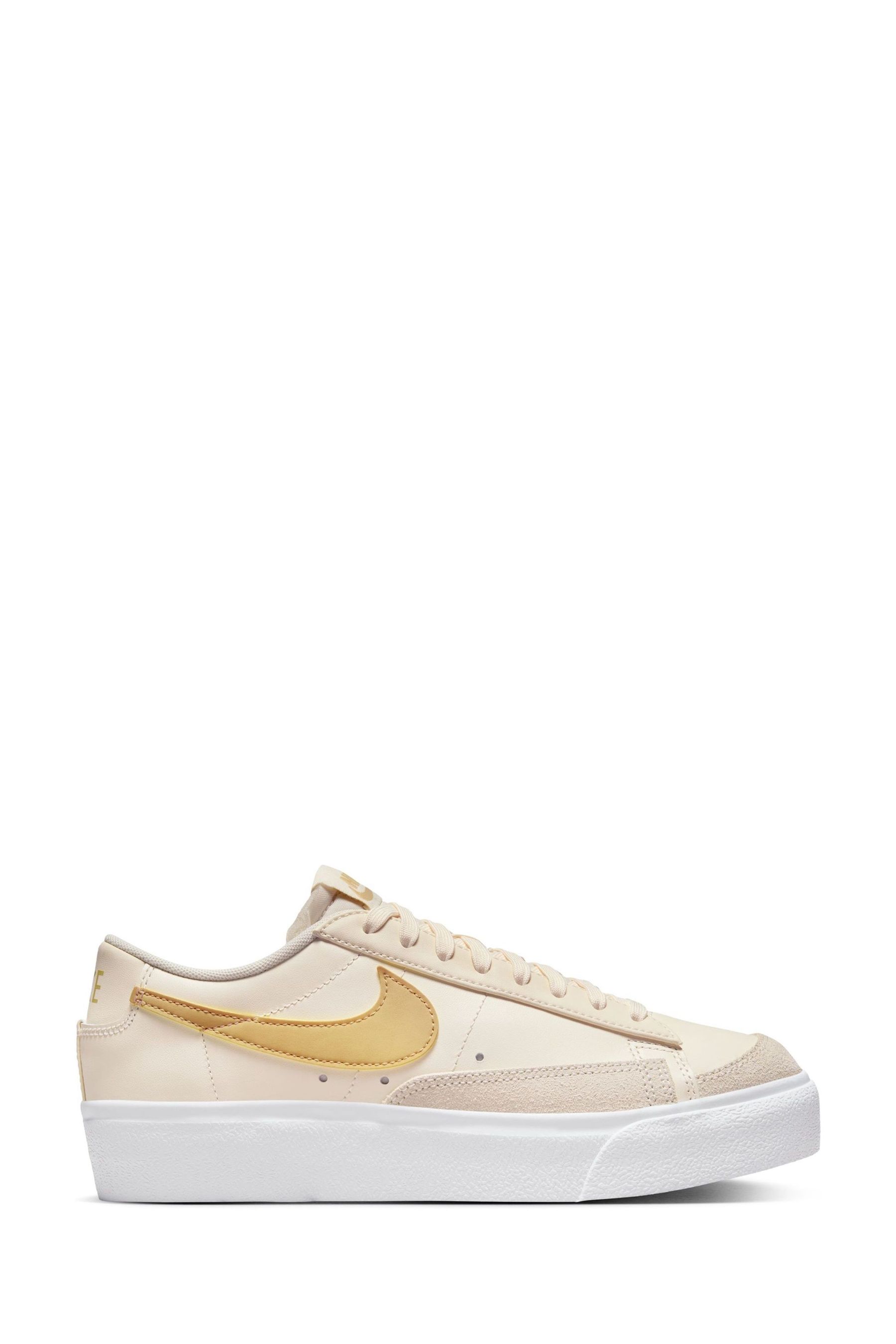 Yellow nike platforms top