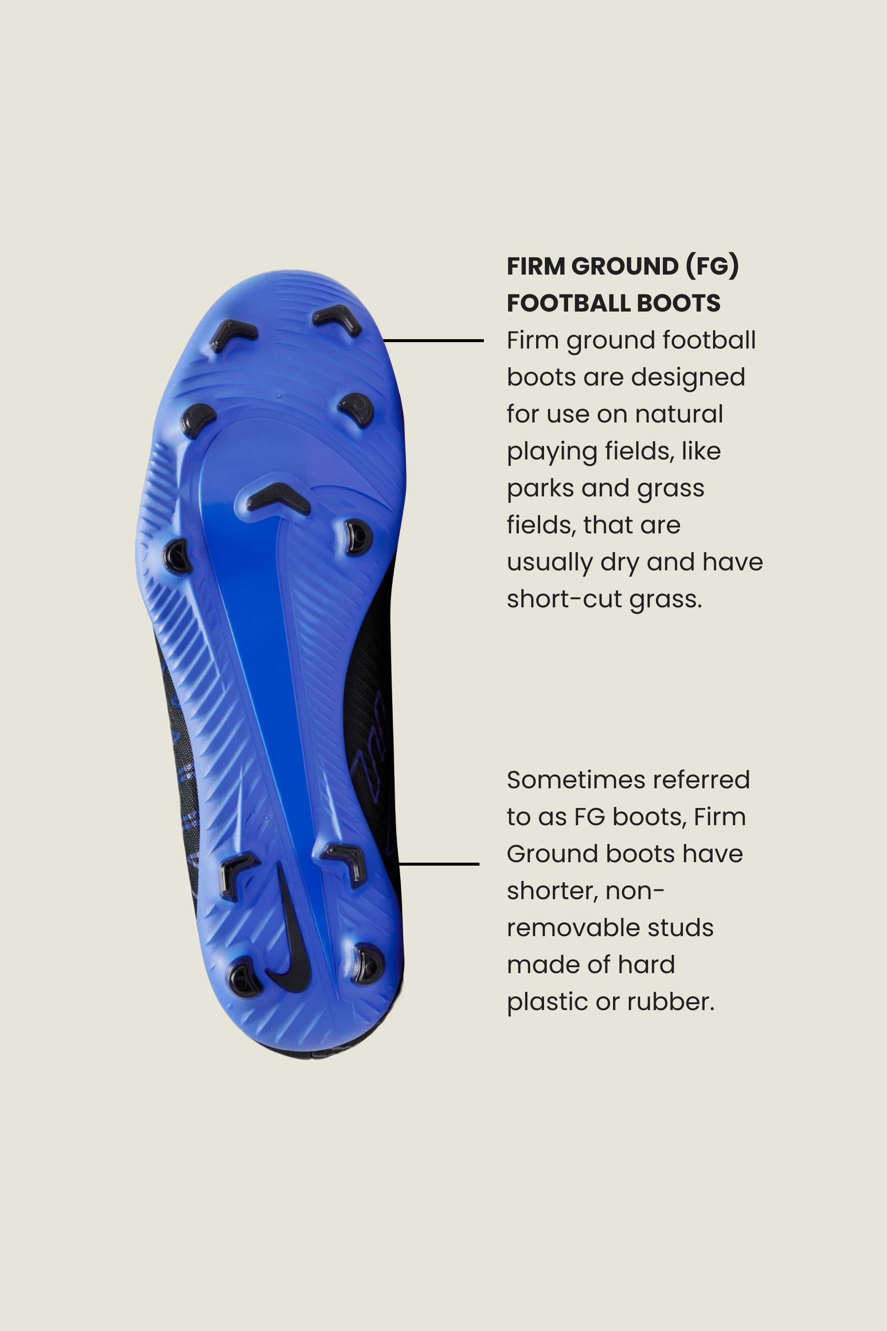 Hard surface football boots online