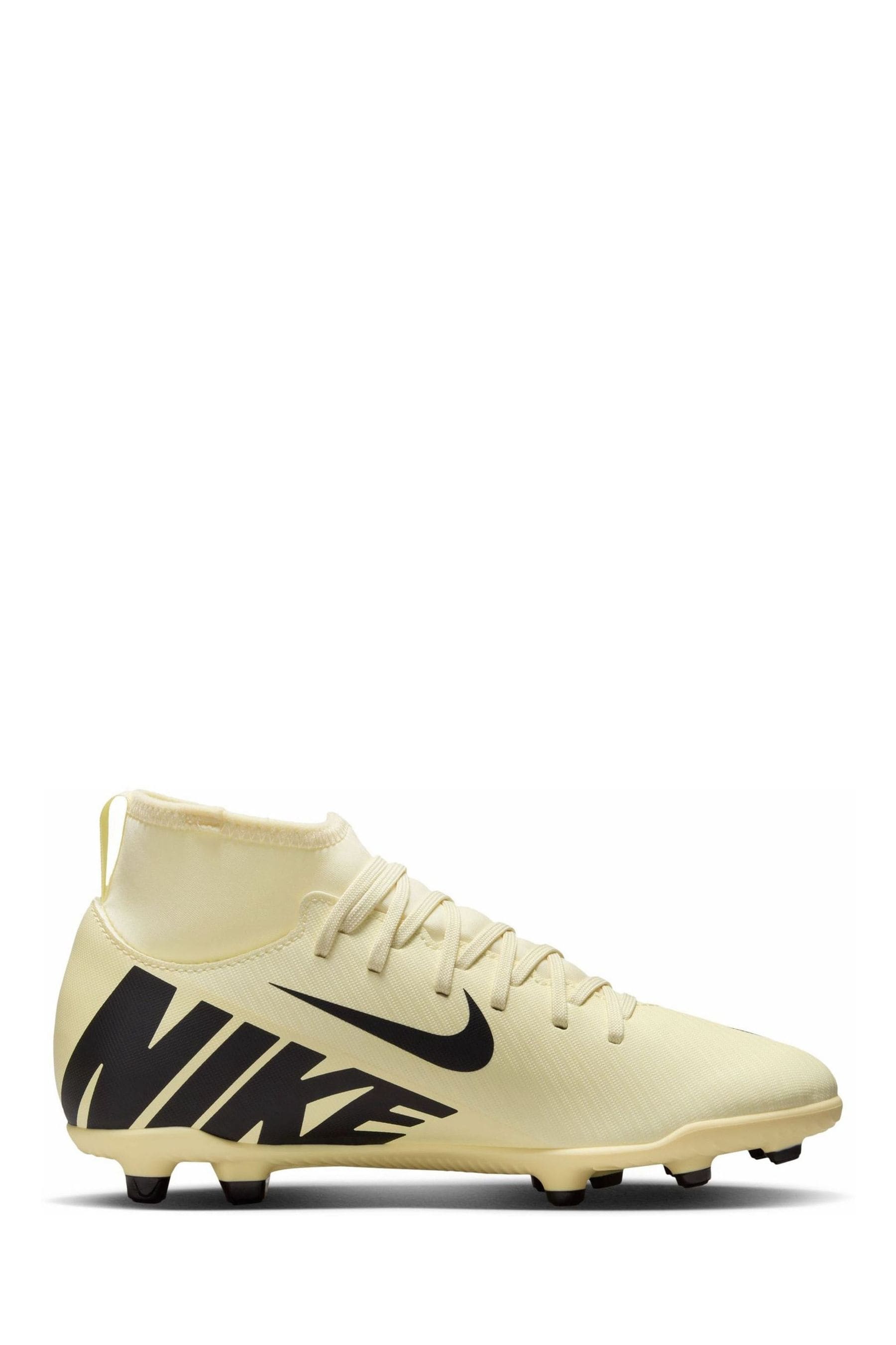 Buy Nike Yellow Kids Mercurial Superfly 9 Club Firm Ground Football Boots from the Next UK online shop