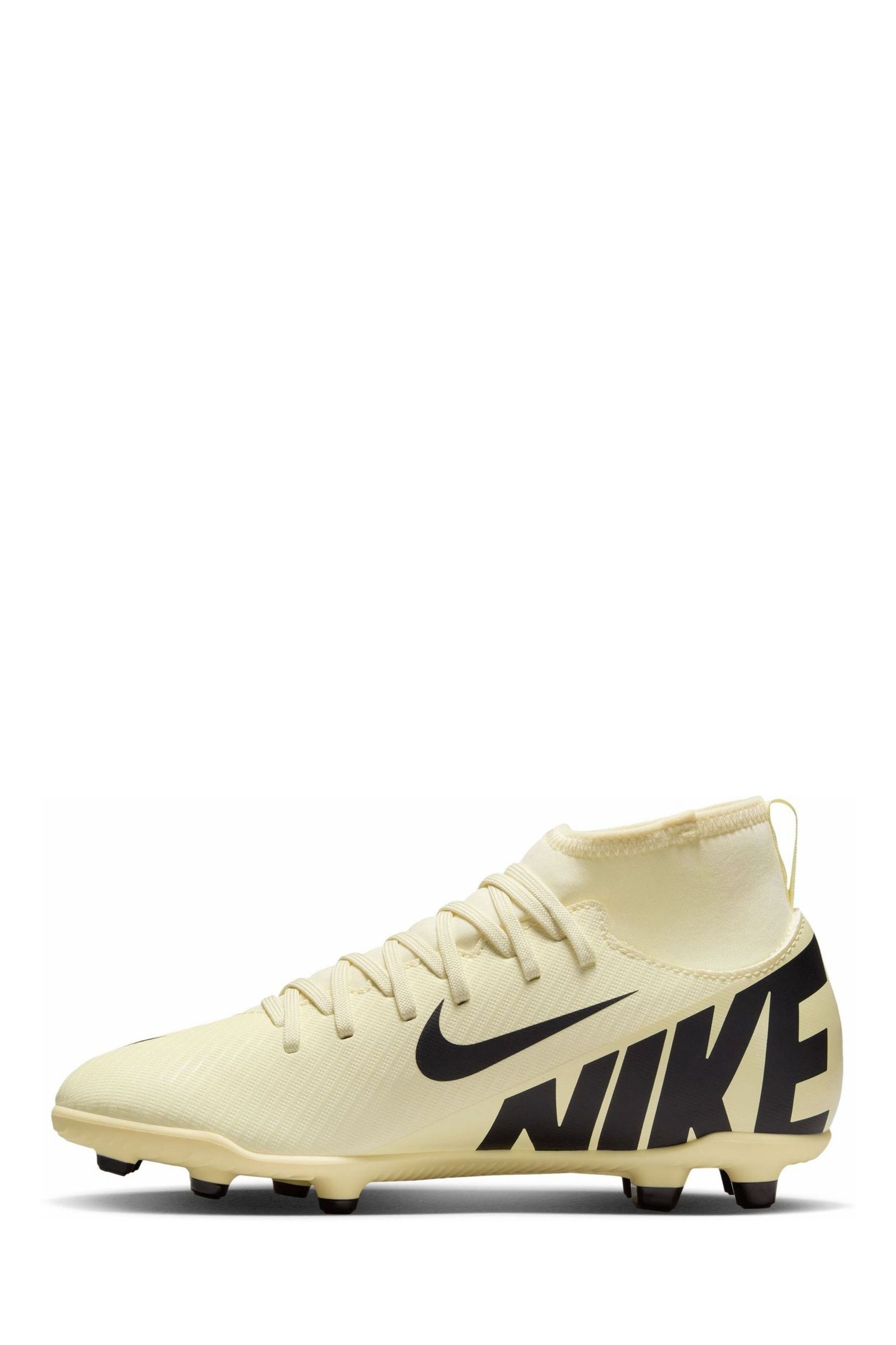 Buy Nike Yellow Kids Mercurial Superfly 9 Club Firm Ground Football Boots from Next Spain