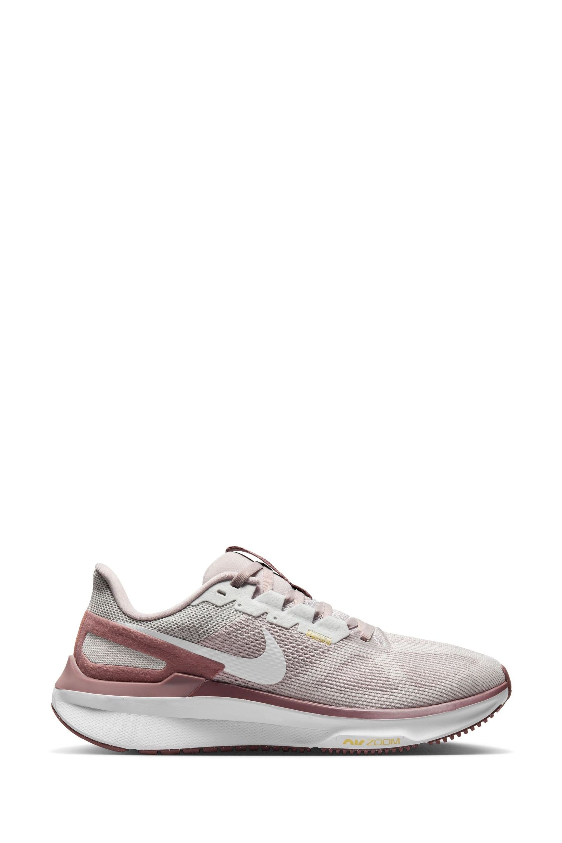 Buy Nike Light Pink Air Zoom Structure 25 Running Trainers from Next Luxembourg