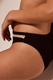 Mint Velvet Black Bikini Bottoms - Image 2 of 4