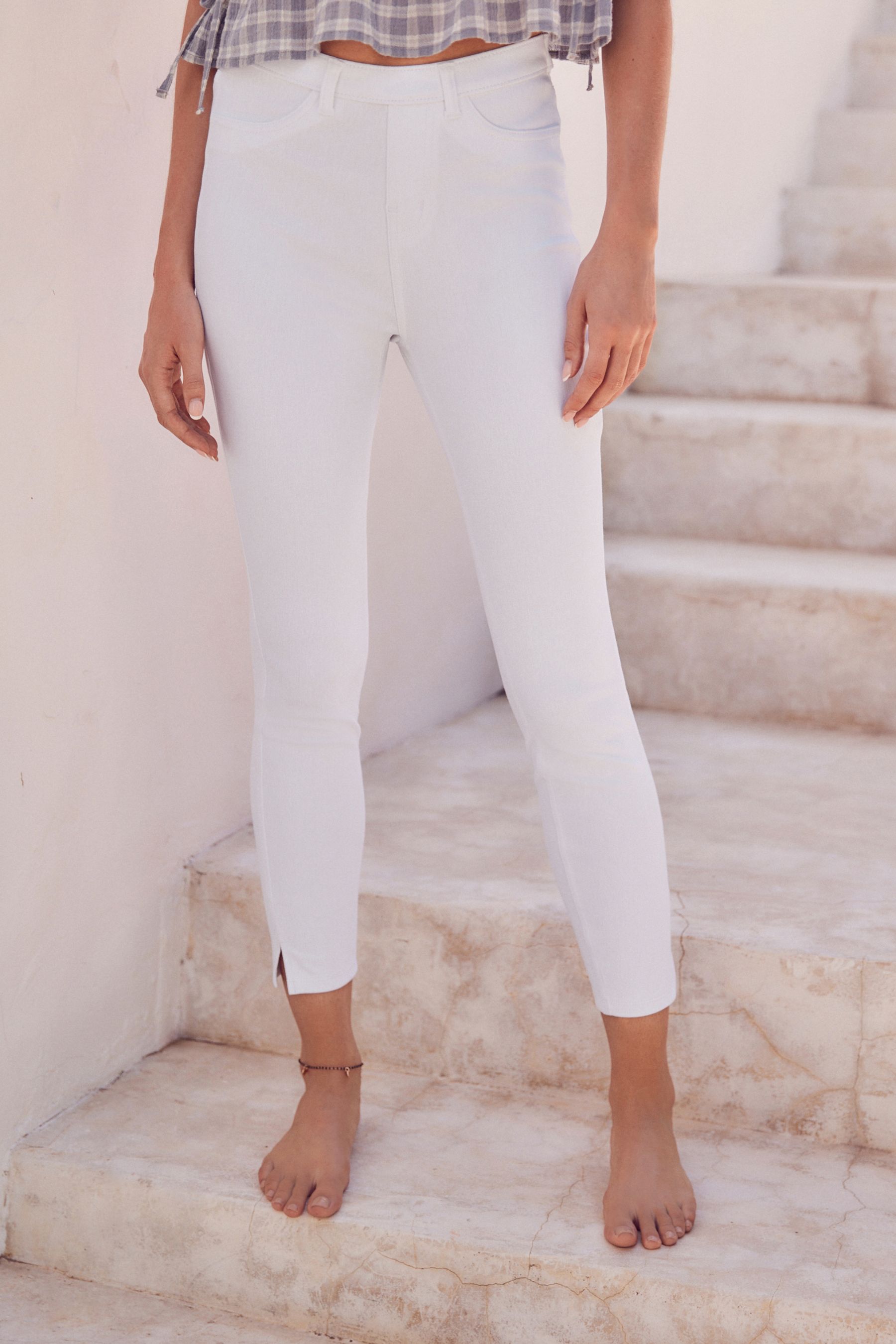 Next white leggings clearance