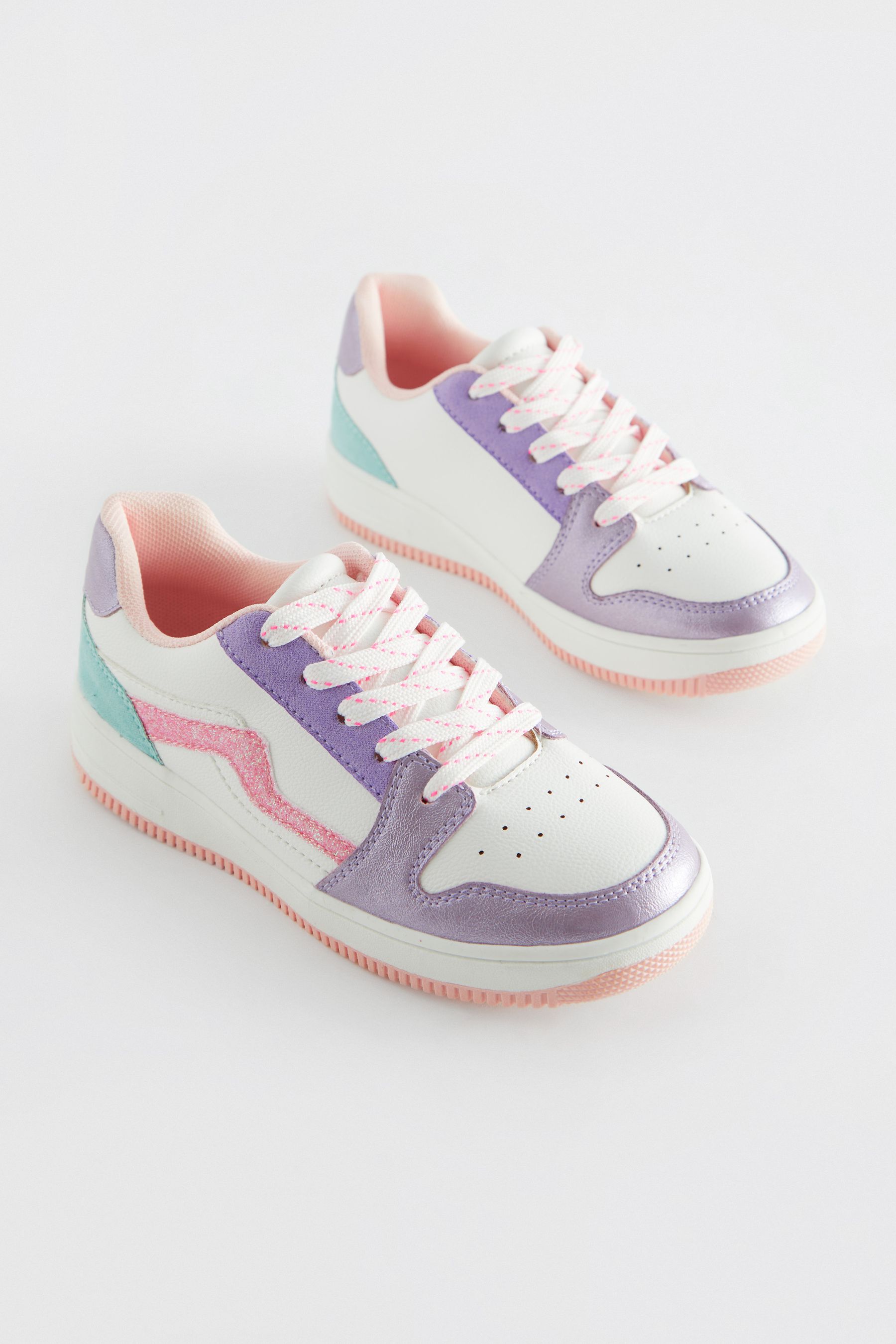 Purple metallic shoes discount
