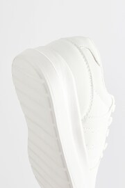 White Chunky Lace-Up Trainers - Image 8 of 9