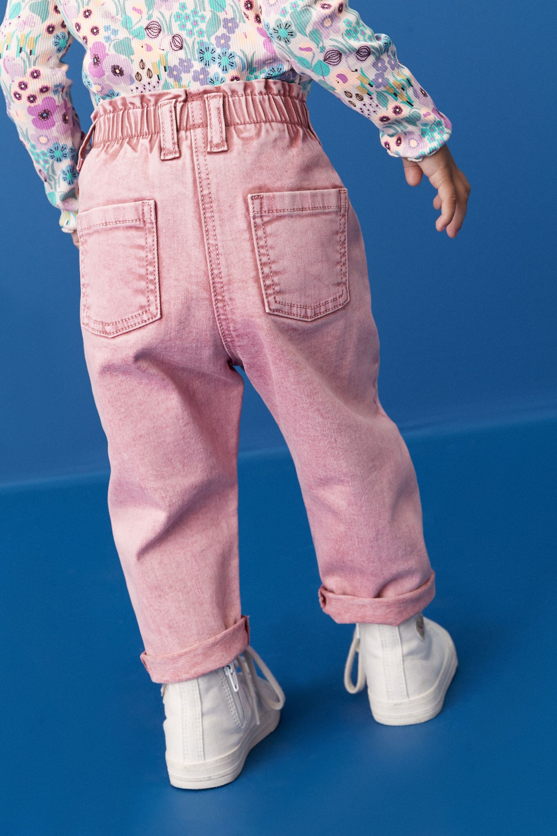 Pink Mom Jeans (3mths-7yrs) - Image 2 of 6