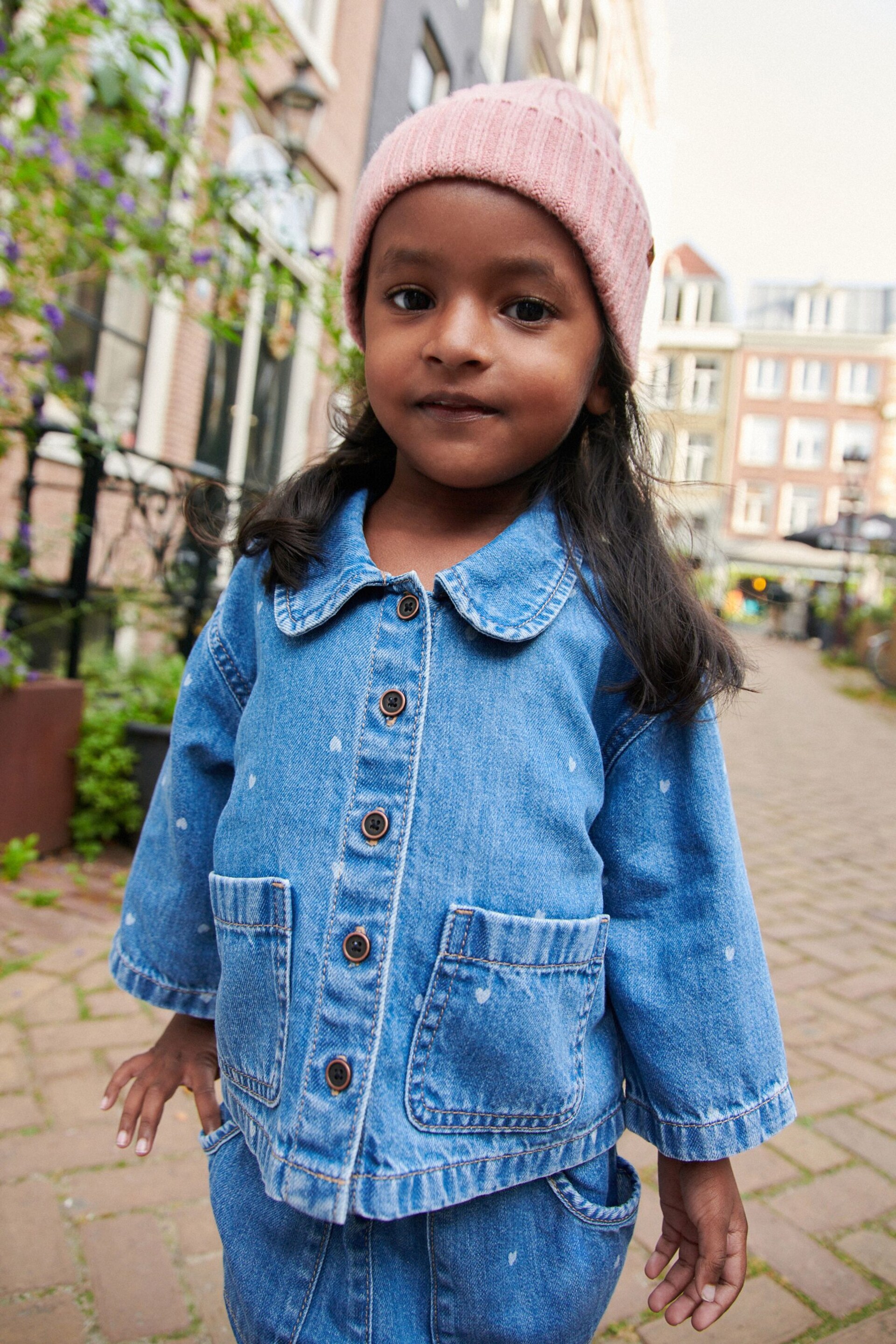 Mid Blue Denim Shirt And Trousers Set (3mths-7yrs) - Image 4 of 7