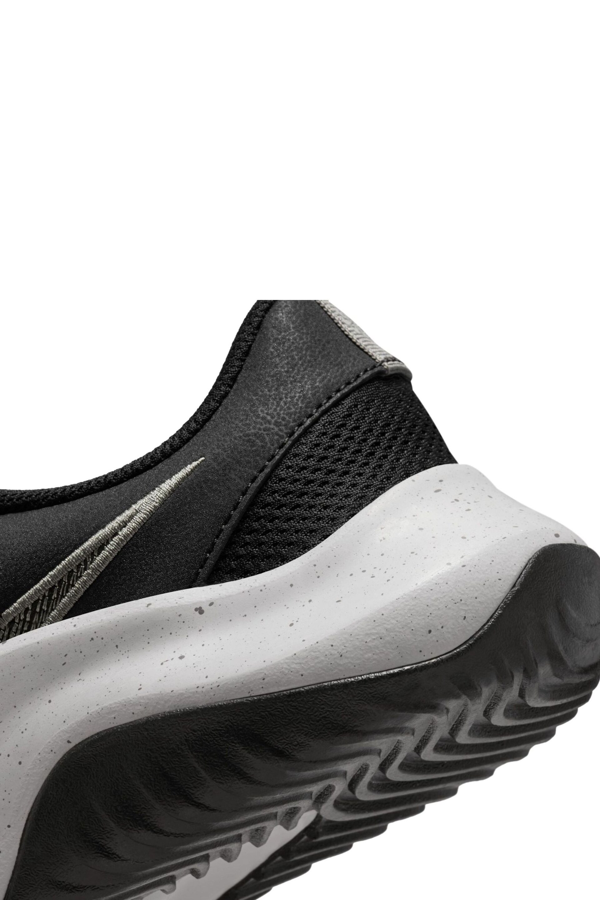 Nike Black/Grey Legend Essential 3 Gym Trainers - Image 10 of 11