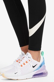 Nike Black High-Waisted Graphic Leggings - Image 3 of 4