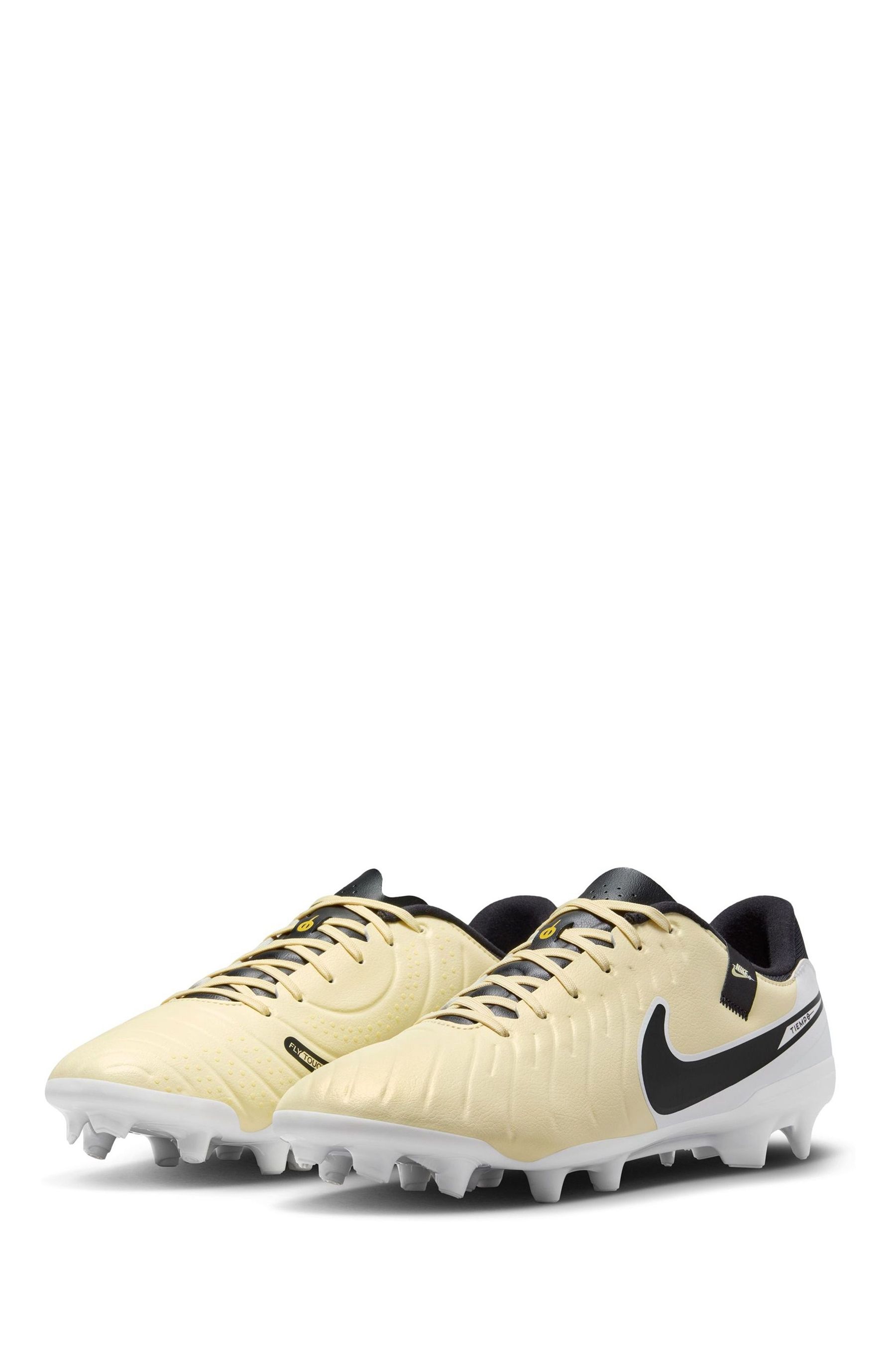 Buy Nike Volt Black Tiempo Legend 10 Academy Multi Ground Football Boots from Next Germany