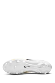 Nike Volt/Black Tiempo Legend 10 Academy Multi Ground Football Boots - Image 7 of 11