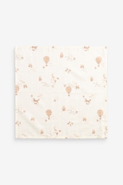 Hot Air Balloon Baby Muslin Cloths 4 Pack - Image 4 of 7