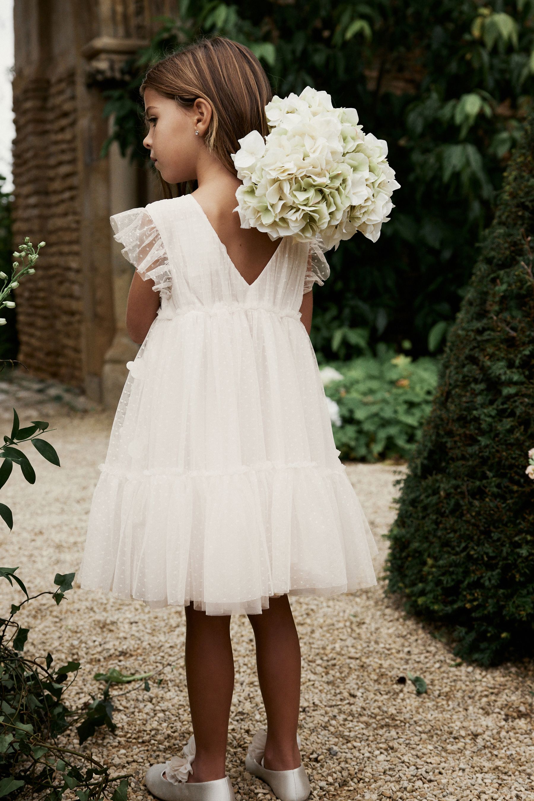 Mesh flower girl dresses new arrivals
