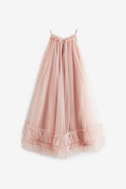 Pink Sequin Mesh Trapeze Occasion Dress (3-16yrs) - Image 7 of 8