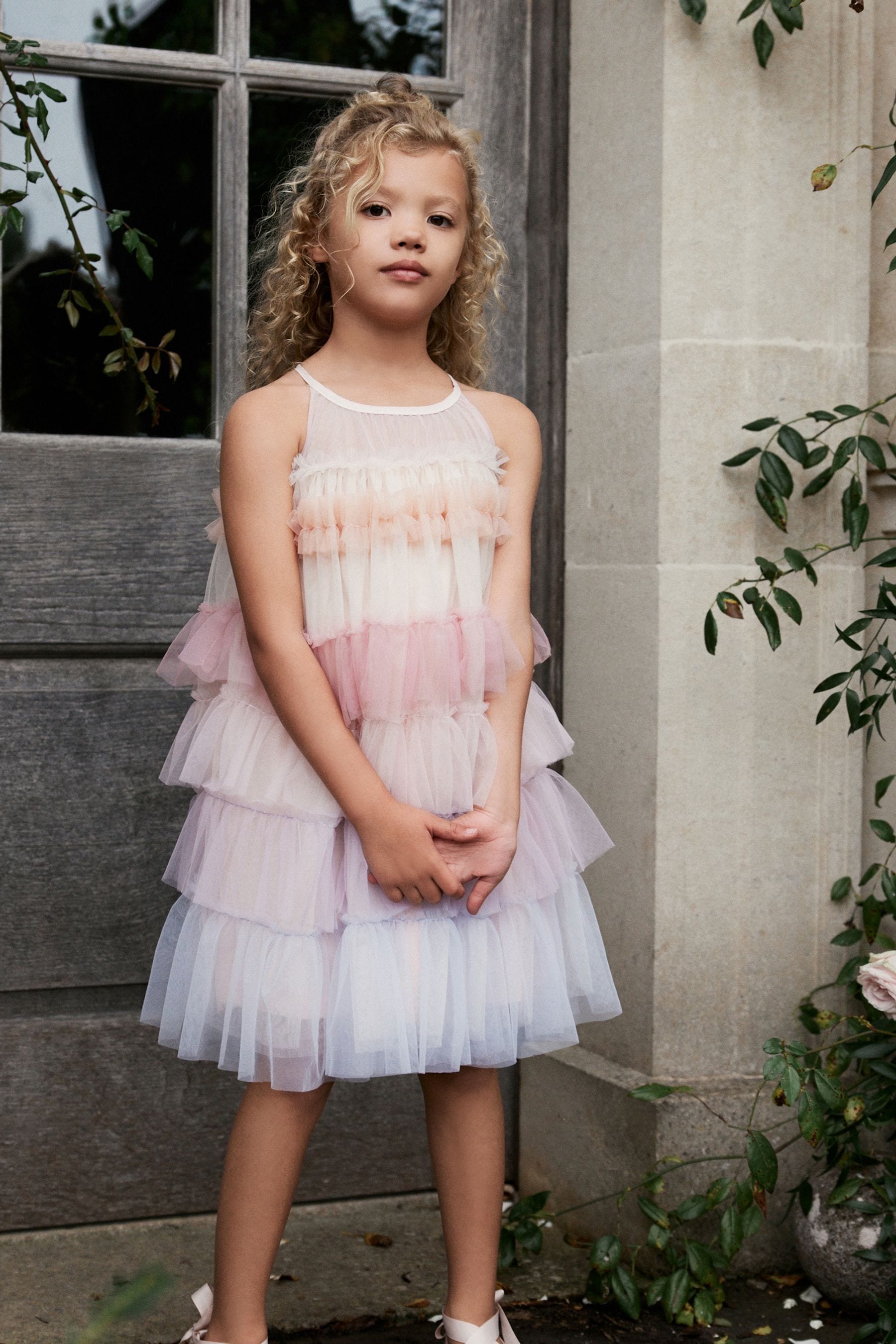 Rainbow dress pastel shop