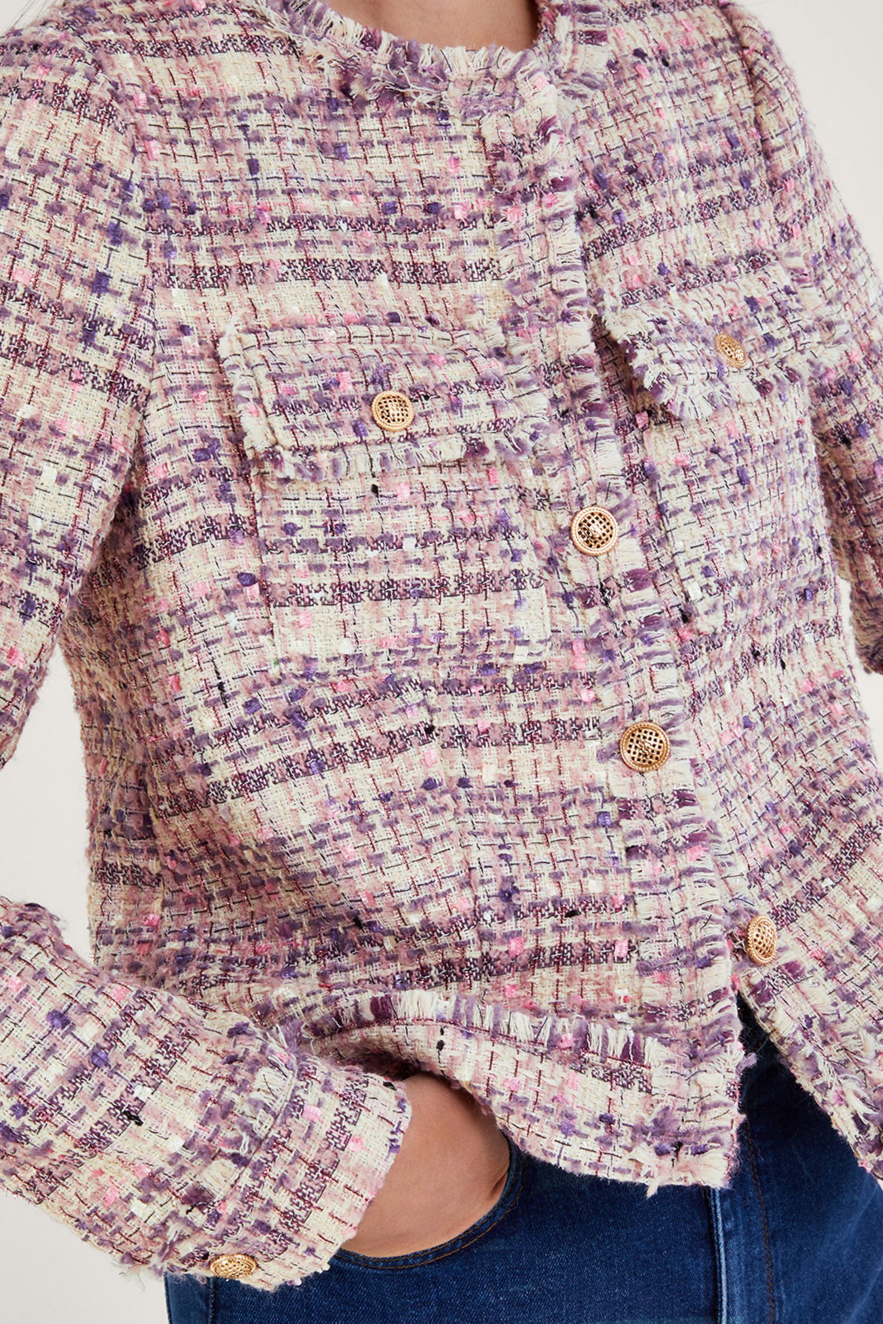 Monsoon tweed jacket shop