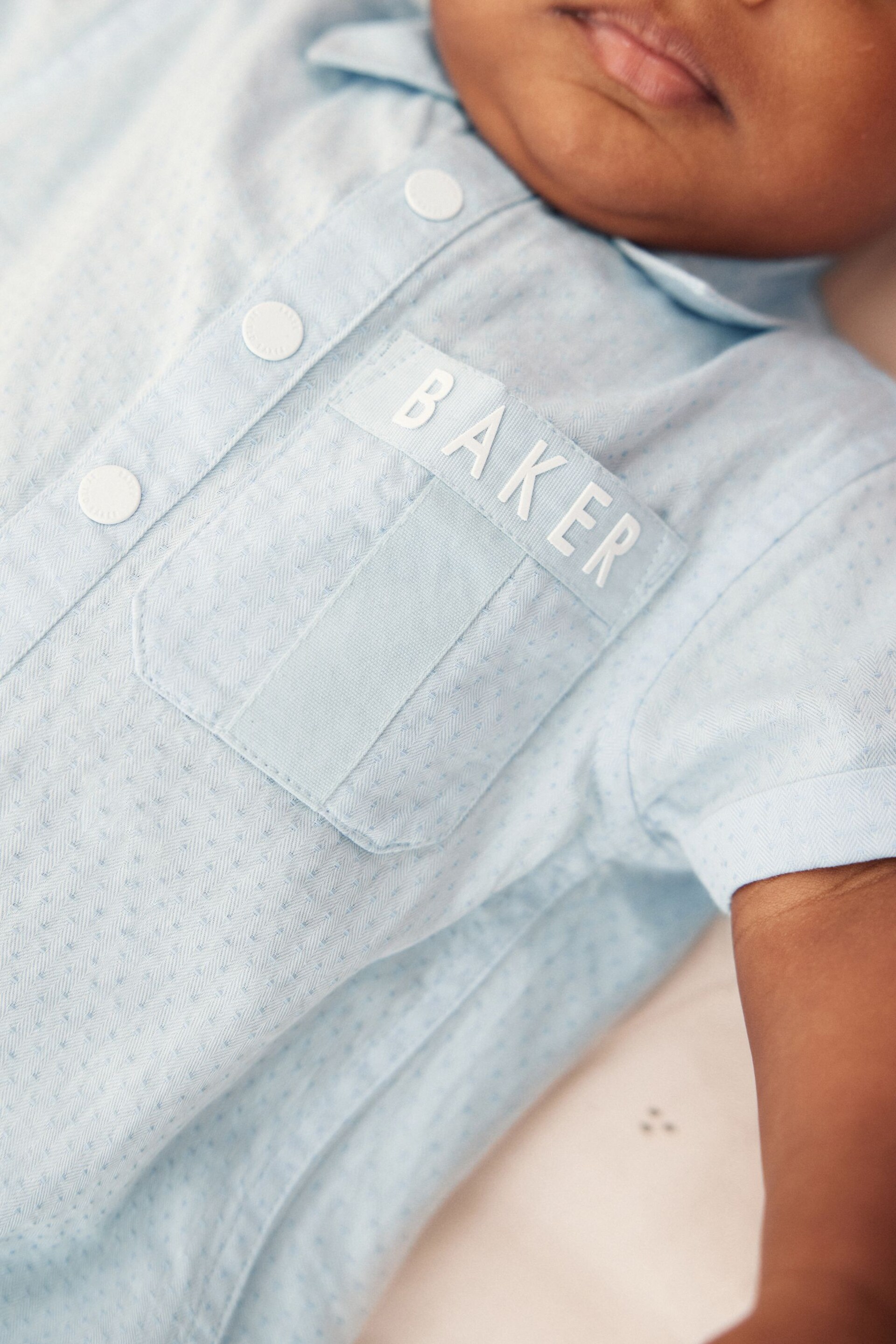 Baker by Ted Baker Shirt Rompersuit - Image 4 of 9