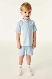 Baker by Ted Baker Colourblock Polo Shirt and Short Set - Image 1 of 12
