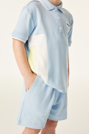 Baker by Ted Baker Colourblock Polo Shirt and Short Set - Image 2 of 12