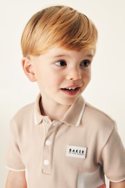Baker by Ted Baker Colourblock Polo Shirt and Short Set - Image 6 of 11