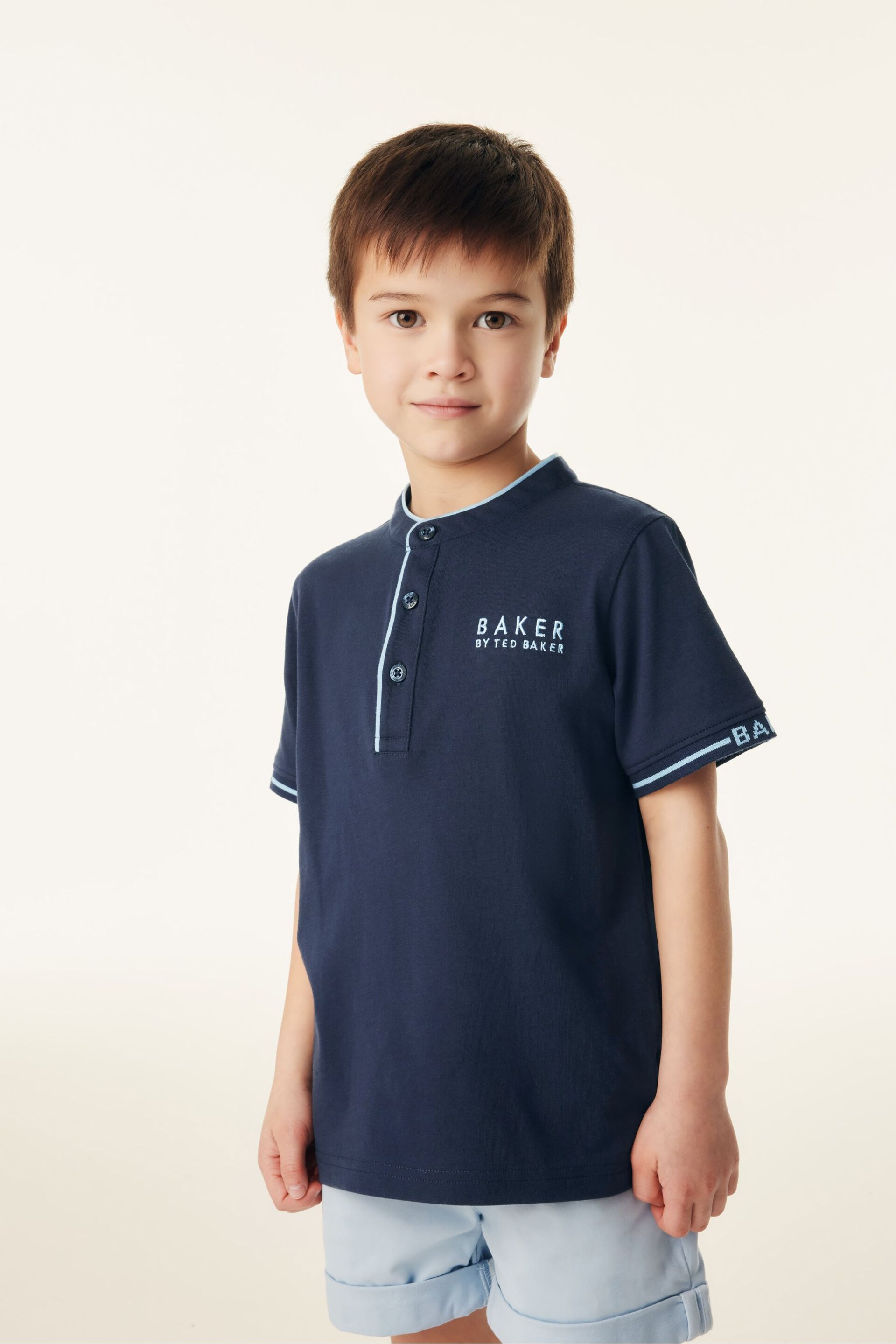 Baker by Ted Baker Henley T-Shirt - Image 1 of 12