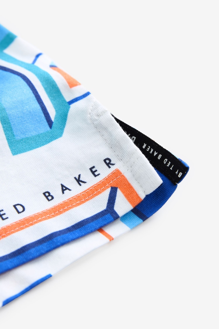 Baker by Ted Baker Graphic 100% Cotton T-Shirt - Image 11 of 11