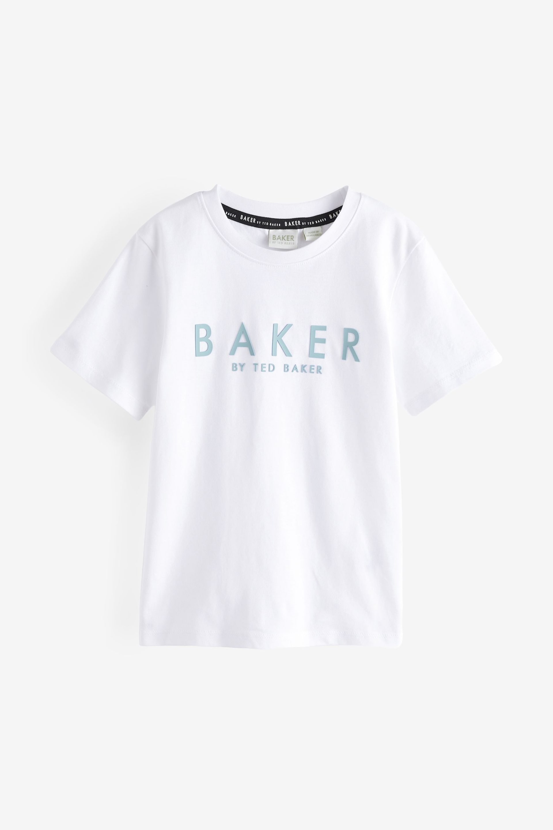 Baker by Ted Baker Blue T-Shirt and Shirt Set - Image 10 of 11