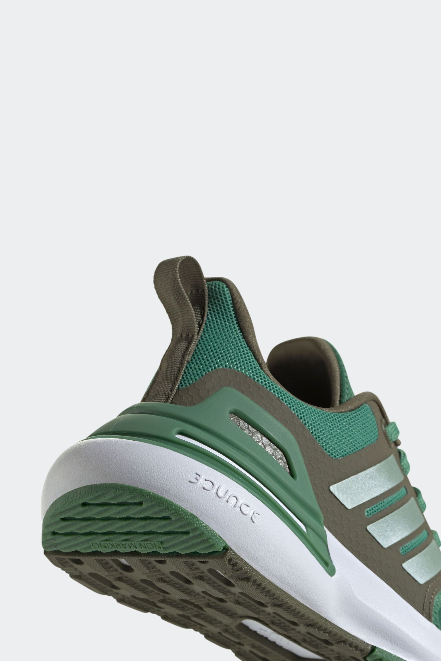 Buy adidas Green Kids Sportswear Rapidasport Bounce Lace Trainers from Next Luxembourg