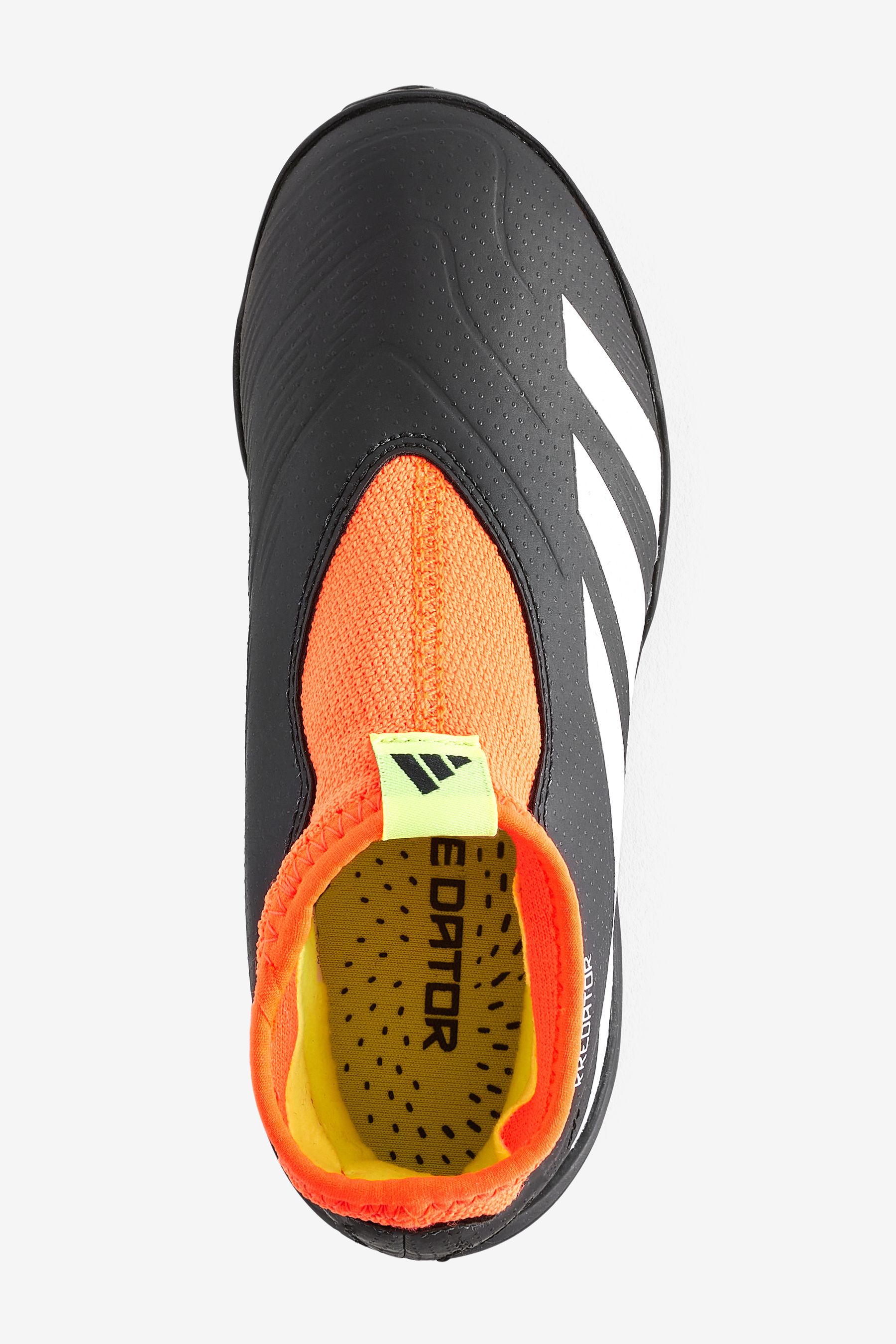 Buy adidas Black Football Predator 24 League Laceless Turf Kids Boots from Next Luxembourg