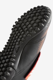 adidas Black Football Black Predator 24 Club Hook-And-Loop Turf Boots - Image 5 of 5