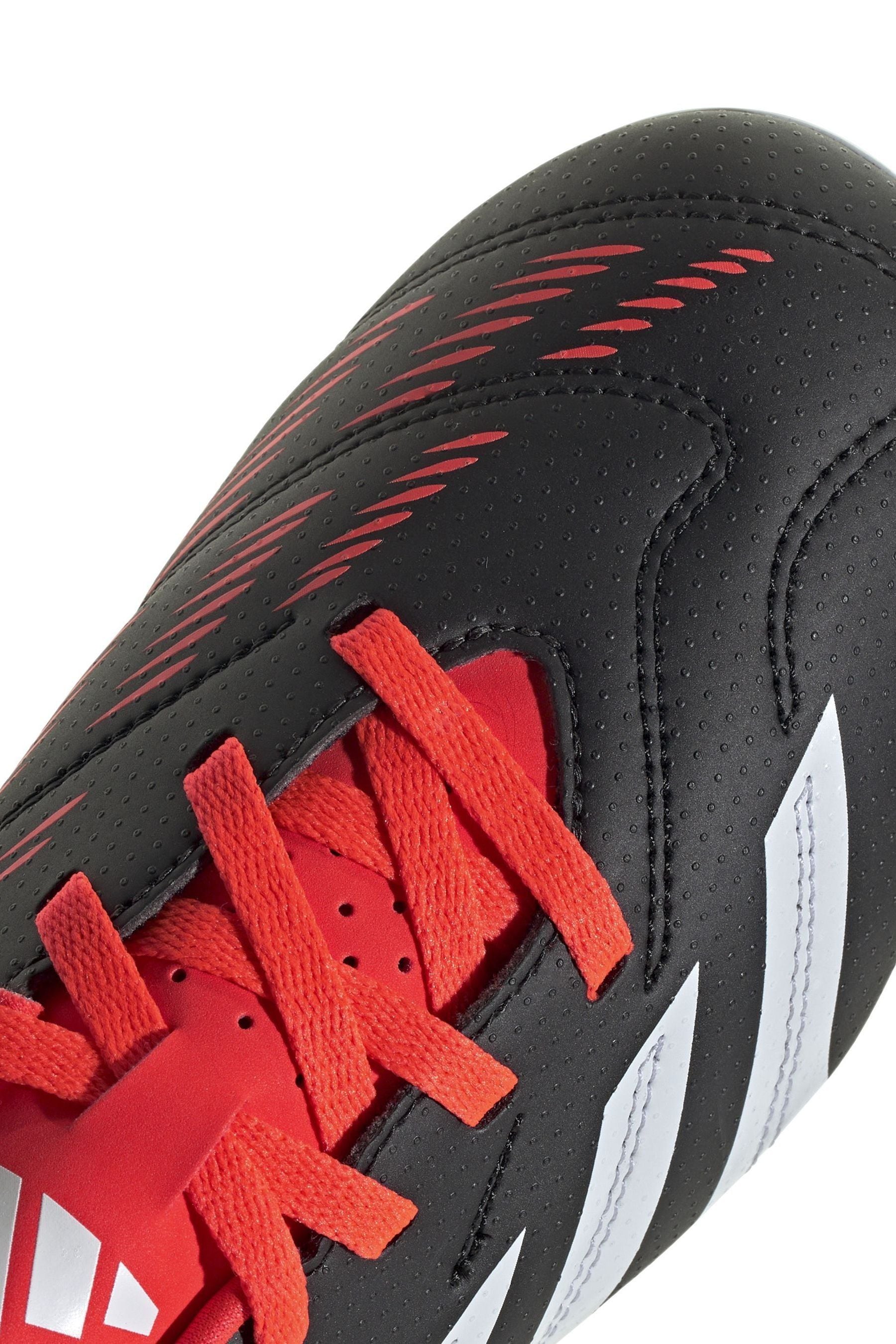 Buy adidas red black Predator Club Flexible Ground Football Boots from Next Luxembourg
