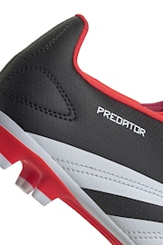 adidas red/black Predator Club Flexible Ground Football Boots - Image 9 of 9