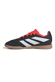 adidas Black Football Black Predator 24 Junior Club Indoor Sala Boots - Image 2 of 10