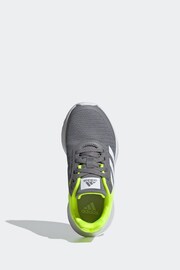 adidas Grey Kids Sportswear Tensaur Run Trainers - Image 6 of 9