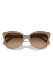 Emporio Armani EA2033 Brown Sunglasses - Image 3 of 5