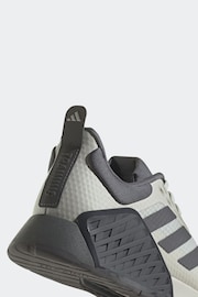 adidas Grey Dropset 2 Trainers - Image 9 of 10