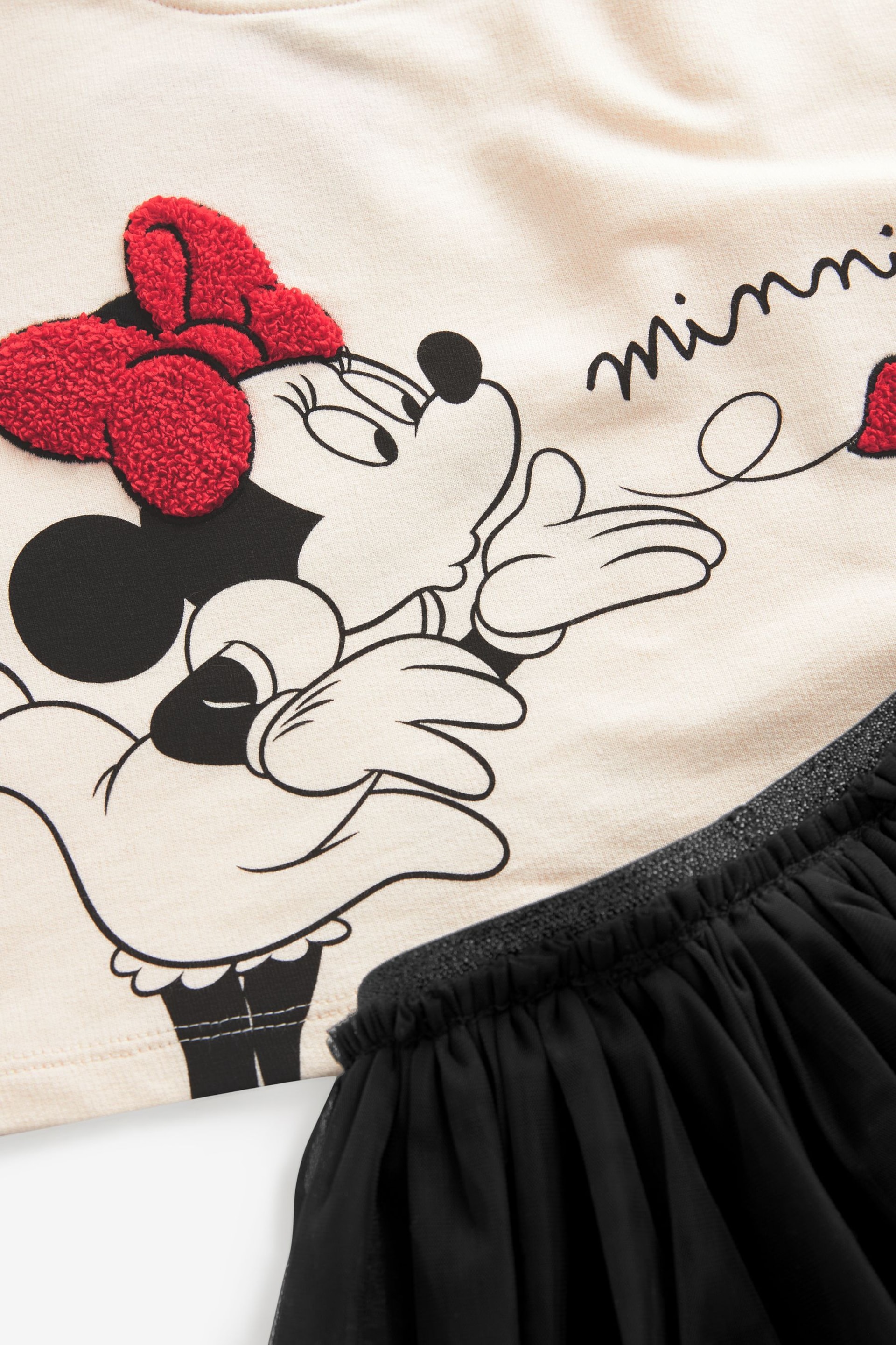 Black/White Minnie and Mickey Skirt Set (3mths-7yrs) - Image 8 of 8
