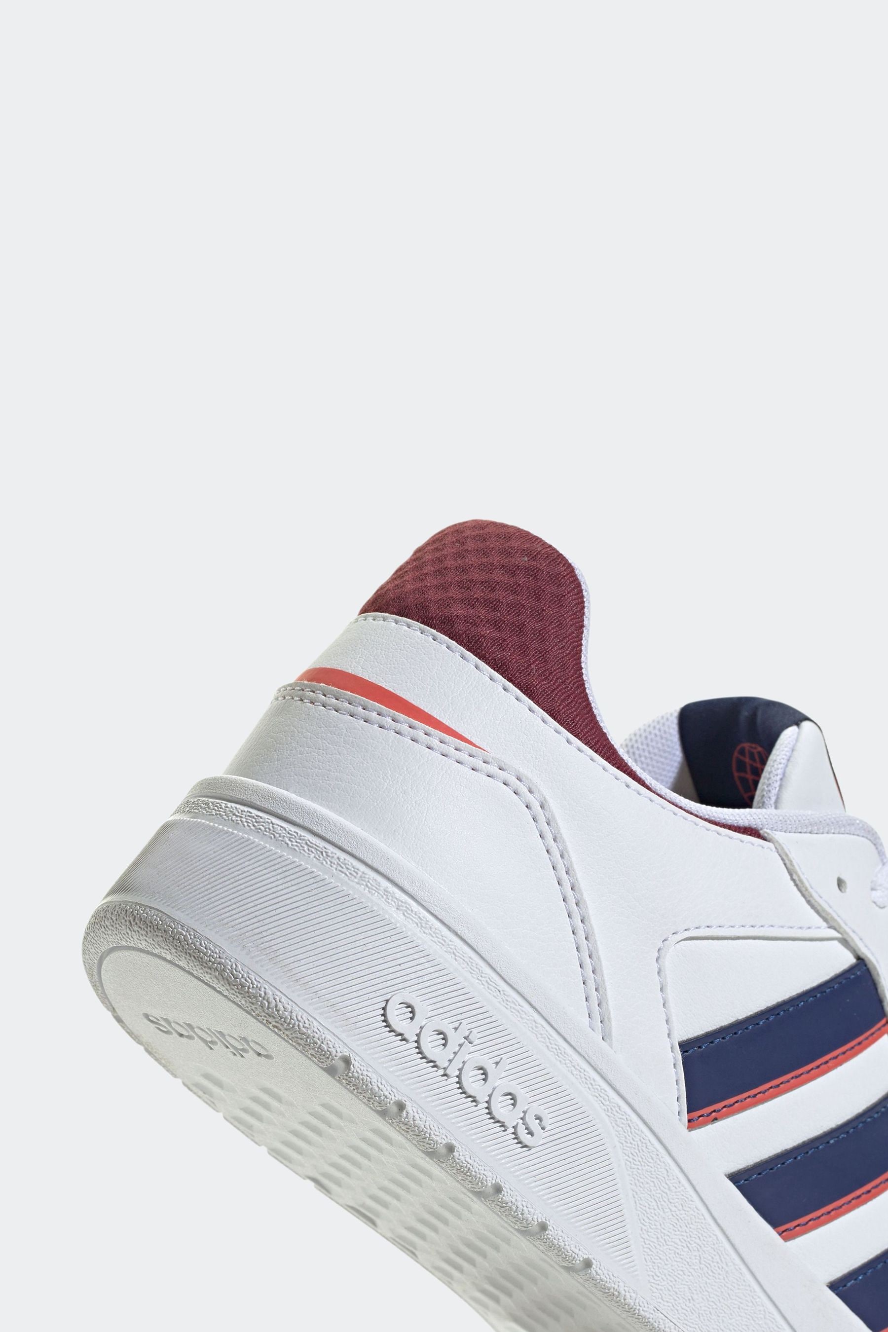Buy adidas White Red Sportswear Courtbeat Court Lifestyle Trainers from Next Luxembourg