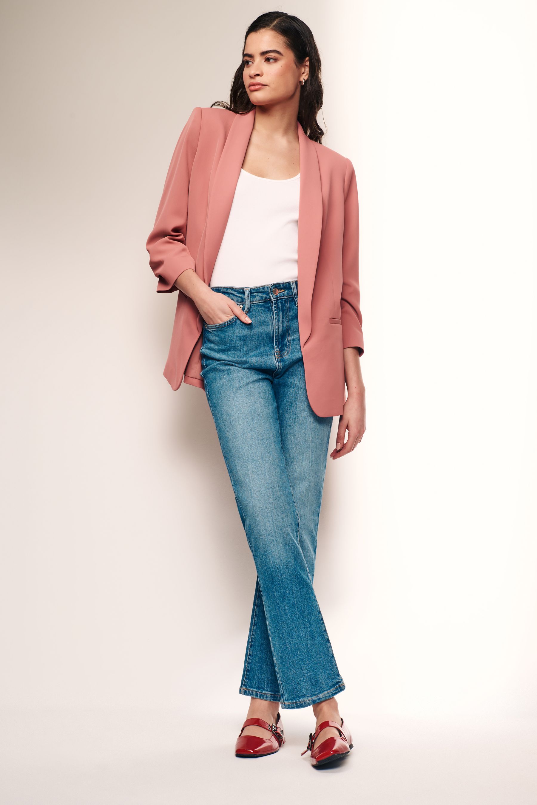 Next pink blazer outlet