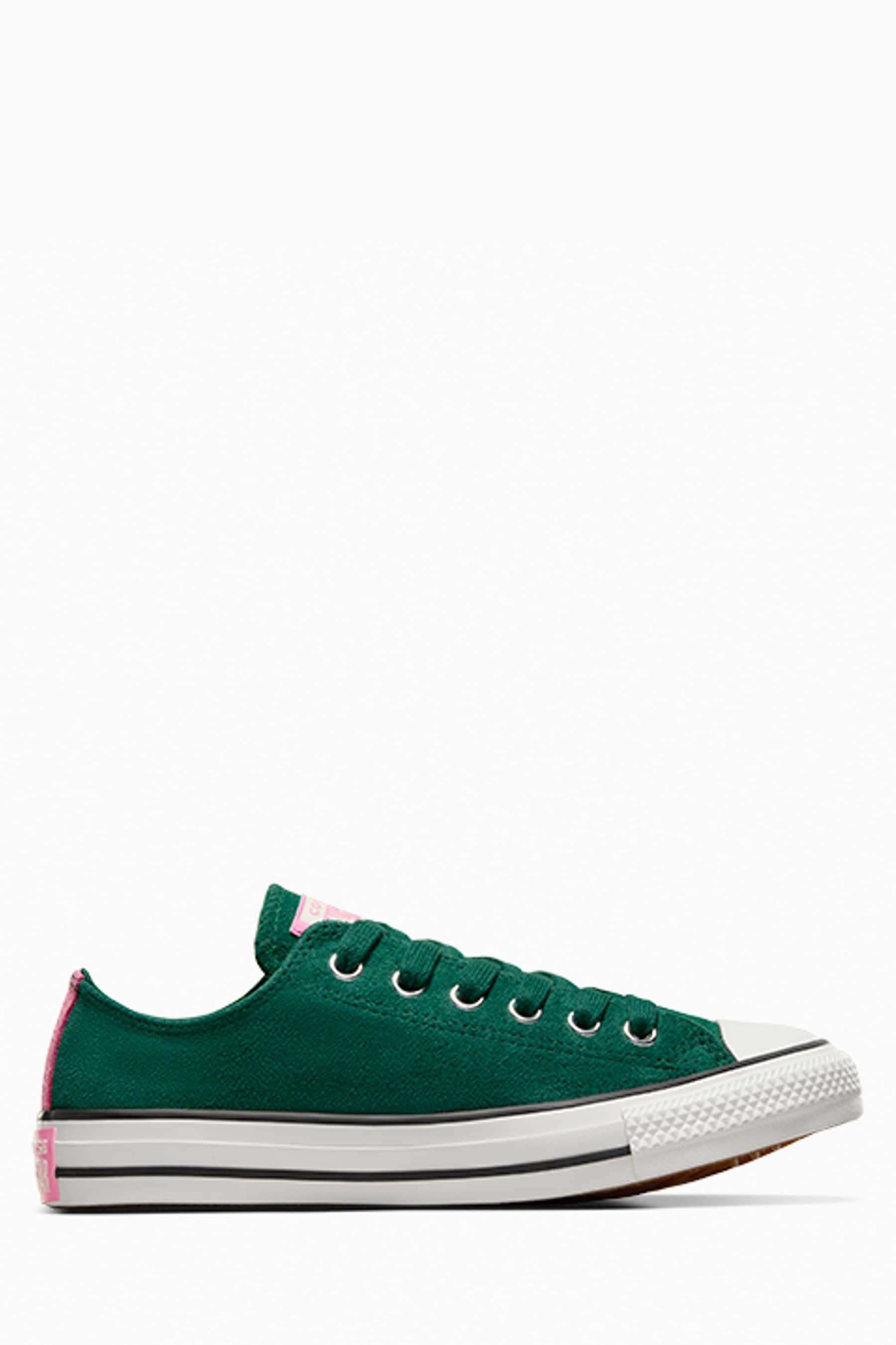 Buy Converse Green Chuck Taylor All Star Ox Trainers from Next Luxembourg