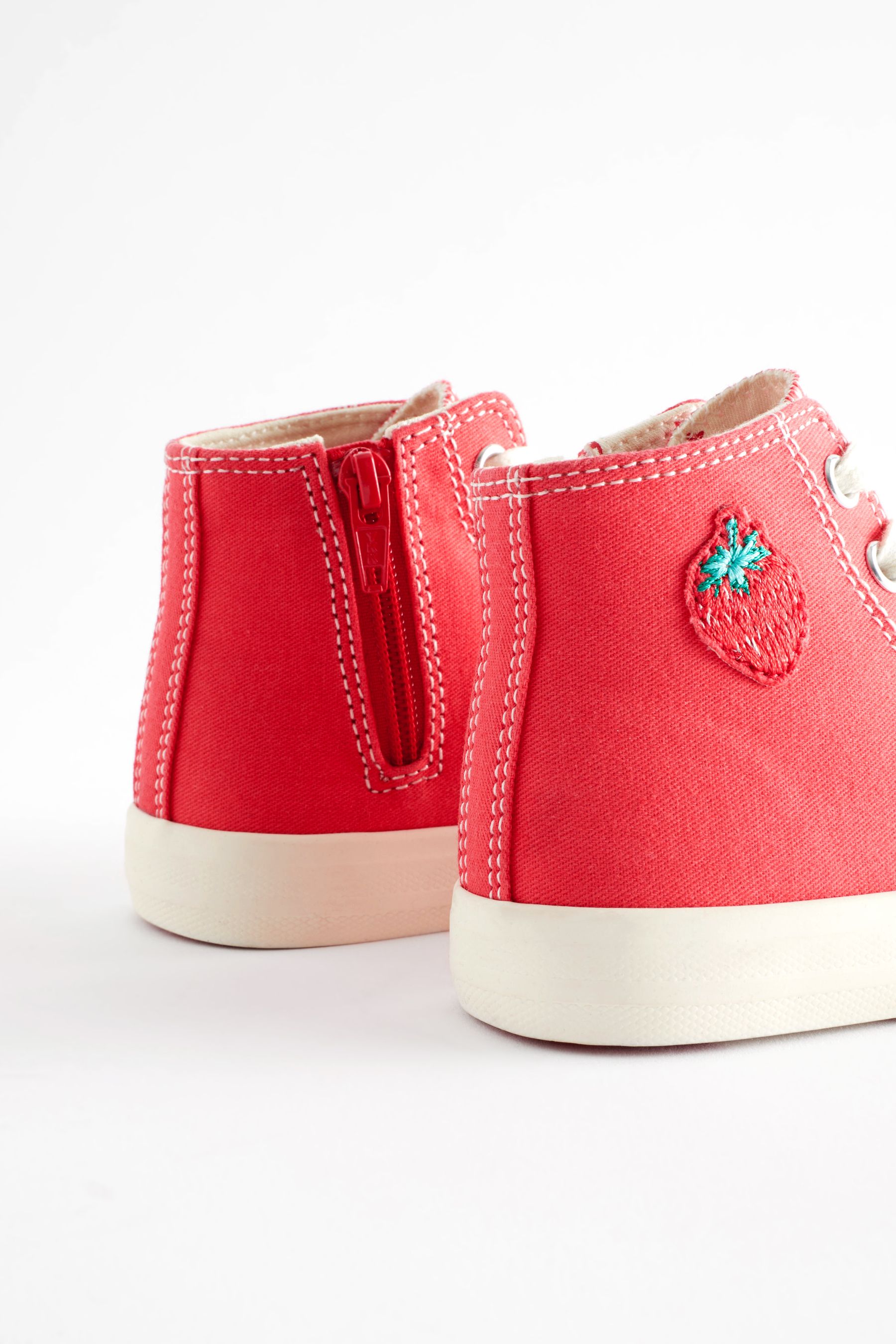 Red high sneakers shop