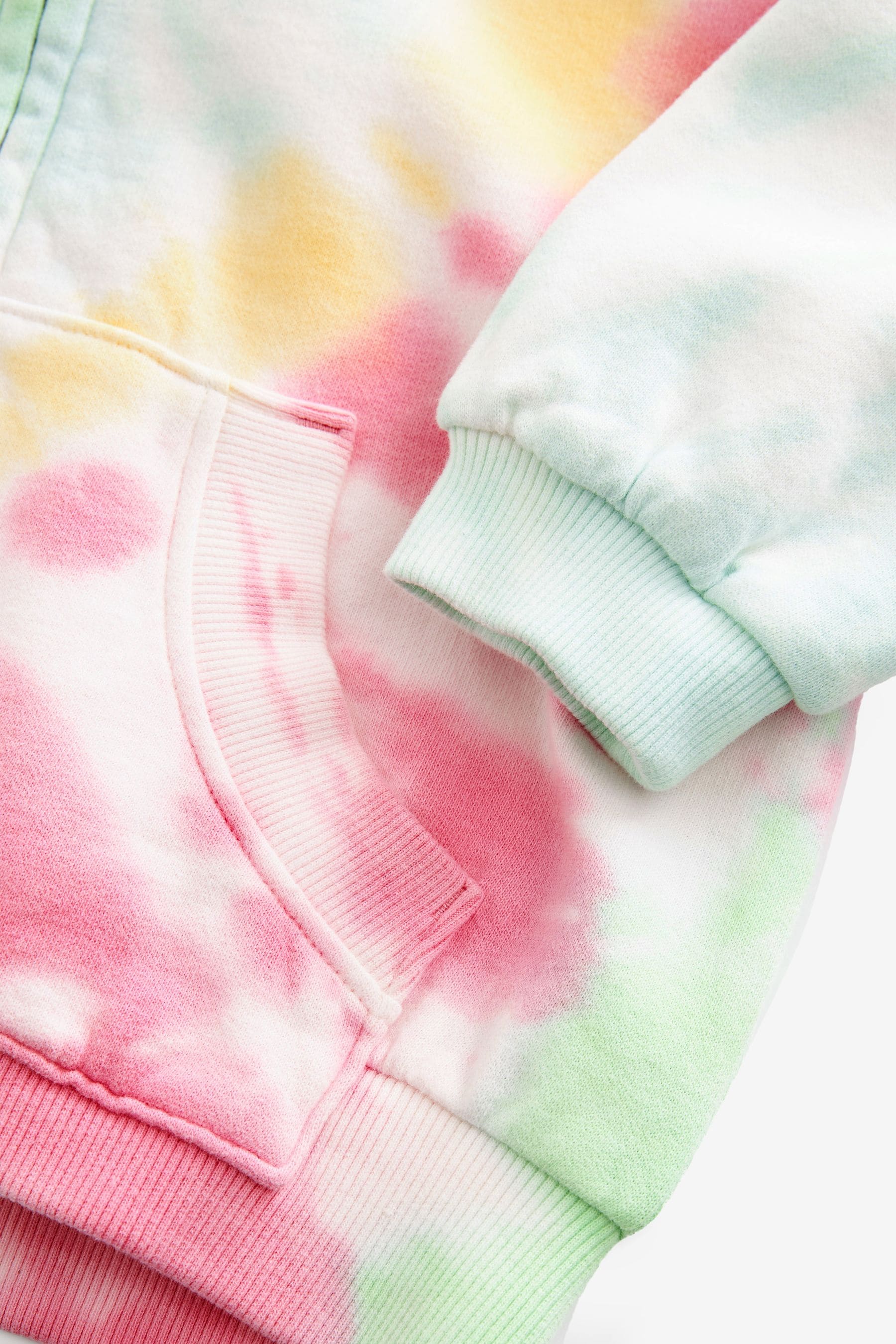 Buy Multi Swirl Tie Dye Zip Through Hoodie 3 16yrs from Next Luxembourg