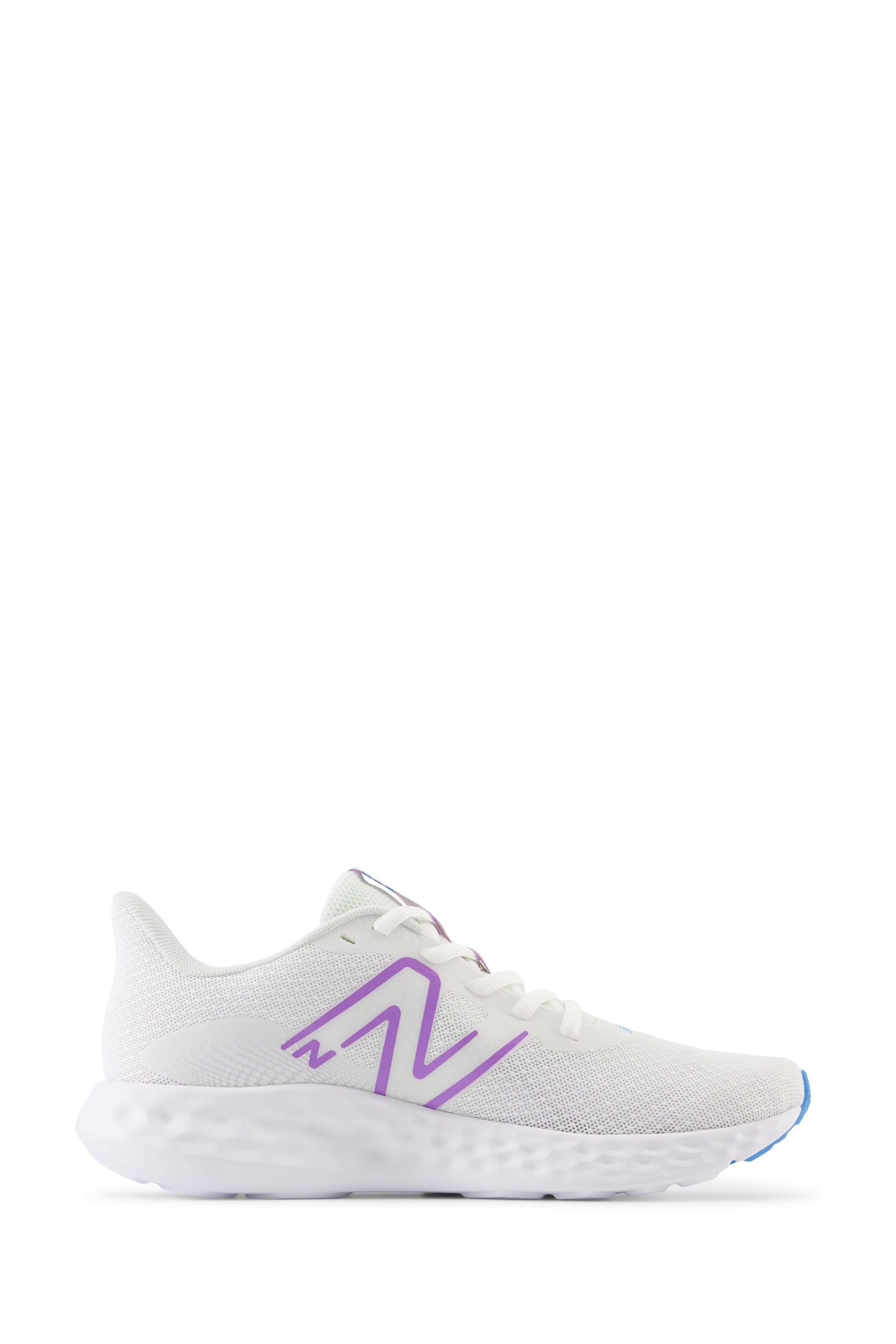 Buy New Balance White Womens 411v3 Trainers from the Next UK online shop