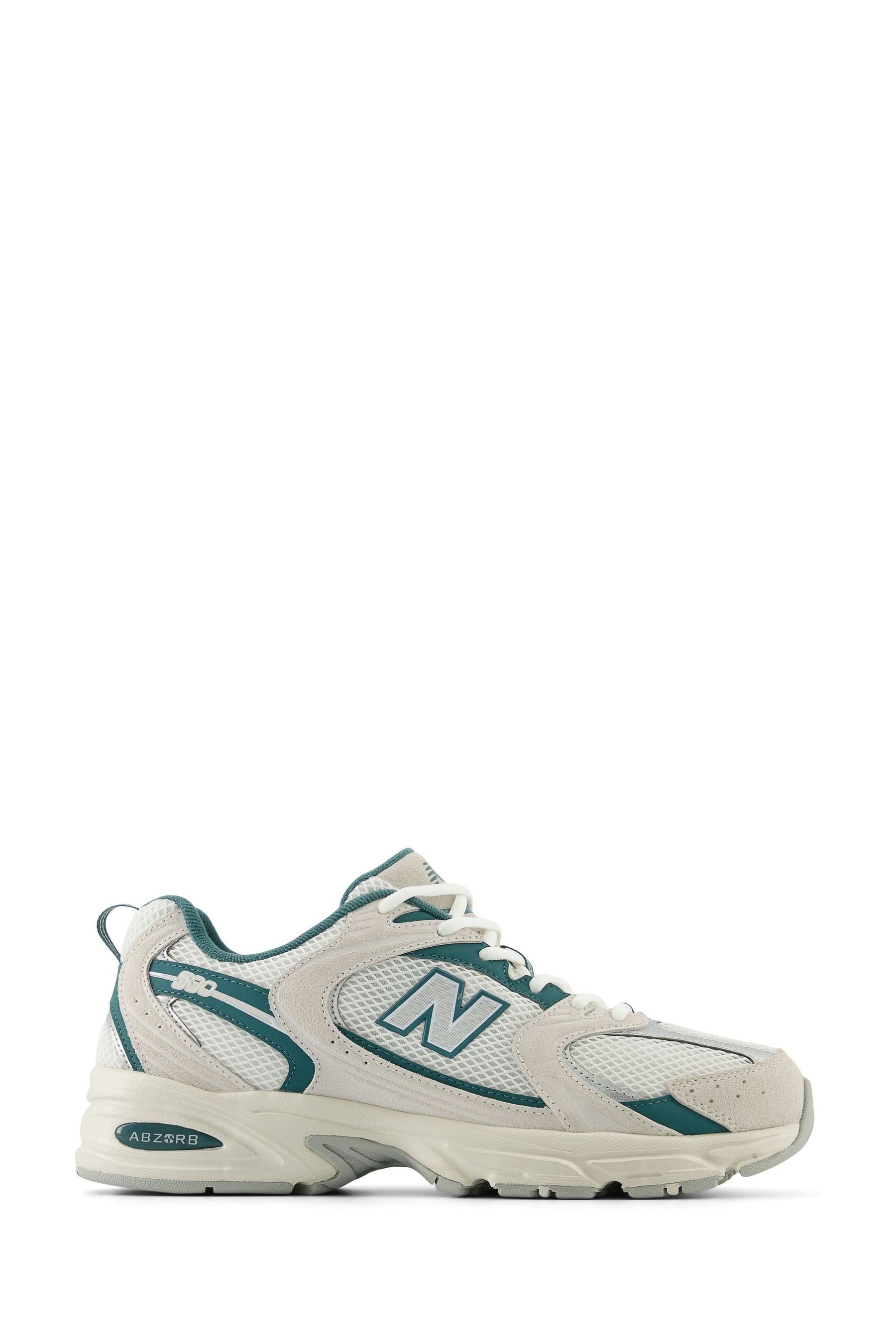 Buy New Balance White Chrome Womens 530 Trainers from Next Germany